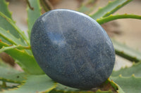 Polished Lazulite Highly Selected Gallets / Palm Stones  - Sold per 1 Kg - From Tulear, Madagascar - TopRock