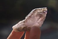 Natural Window Amethyst Crystal Specimens  x 12 From Chiredzi, Zimbabwe