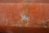 Polished Orange Twist Calcite Tower x 1 From Maevantanana, Madagascar