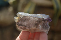 Natural Extra Large Smokey Amethyst Skeletal / Sceptre Crystals  x 6 From Chiredzi, Zimbabwe