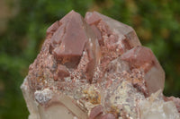 Natural Red Hematoid Quartz Specimens x 2 From Karoi, Zimbabwe - TopRock