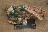 Natural Rare Ball Malachite On Drusy Quartz & Dolomite Matrix  x 1 From Kambove, Congo - Toprock Gemstones and Minerals 