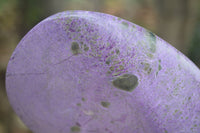 Polished Stichtite & Serpentine Standing Free Forms x 2 From Barberton, South Africa - Toprock Gemstones and Minerals 