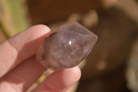 Natural Smokey Amethyst Crystals  x 12 From Chiredzi, Zimbabwe