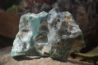 Natural Emerald Mtorolite Plates x 2 From Mutorashanga, Zimbabwe