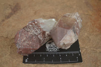 Natural Red Hematoid Quartz Specimens  x 12 From Karoi, Zimbabwe - TopRock