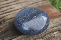 Polished Lazulite Highly Selected Gallets / Palm Stones  - Sold per 1 Kg - From Tulear, Madagascar - TopRock