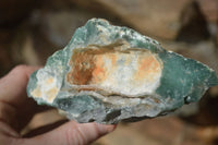 Natural Emerald Mtorolite Plates x 2 From Mutorashanga, Zimbabwe