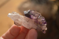 Natural Window Amethyst Crystal Specimens  x 12 From Chiredzi, Zimbabwe