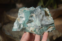 Natural Emerald Mtorolite Plates x 2 From Mutorashanga, Zimbabwe