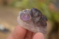 Natural Window Amethyst Crystal Specimens  x 12 From Chiredzi, Zimbabwe