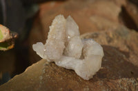 Natural White Spirit Quartz Clusters  x 12 From Boekenhouthoek, South Africa - Toprock Gemstones and Minerals 