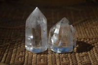 Polished Semi Optic Clear Quartz Points x 24 From Madagascar