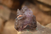 Natural Window Amethyst Crystal Specimens  x 12 From Chiredzi, Zimbabwe