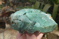 Natural Emerald Mtorolite Chrysoprase Specimens  x 2 From Zimbabwe