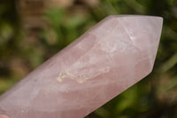 Polished Double Terminated Pink Rose Quartz Points  x 4 From Ambatondrazaka, Madagascar - TopRock