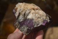 Natural Metallic Purpurite Cobbed Specimens  x 6 From Erongo, Namibia - Toprock Gemstones and Minerals 