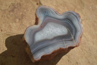 Polished Banded River Agate Nodules  x 4 From Sashe River, Zimbabwe - Toprock Gemstones and Minerals 