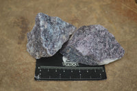 Natural Rough Purple Lepidolite Specimens  x 12 From Namibia - Toprock Gemstones and Minerals 