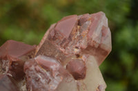 Natural Red Hematoid Quartz Specimens x 2 From Karoi, Zimbabwe - TopRock