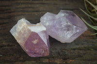 Polished Single Jacaranda Amethyst Crystals  x 12 From Zambia - Toprock Gemstones and Minerals 