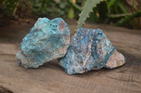 Natural Rough Shattuckite Cobbed Specimens x 12 From Kaokoveld, Namibia