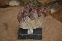 Natural Red Hematoid Quartz Specimens x 2 From Karoi, Zimbabwe - TopRock