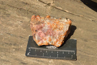 Natural Rough Pink & Black Rhodonite Specimens  x 6 From Zimbabwe - TopRock