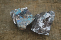 Natural Rare Silver Lead Galena Specimens  x 12 From Namibia - Toprock Gemstones and Minerals 