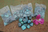 Polished  Small Shattuckite Hand Made Free Forms  - Sold per 350 g - From Congo - TopRock