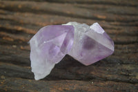 Polished Single Jacaranda Amethyst Crystals  x 12 From Zambia - Toprock Gemstones and Minerals 