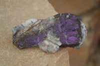 Natural Metallic Purpurite Cobbed Specimens  x 12 From Erongo, Namibia - Toprock Gemstones and Minerals 