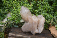 Polished XXL Clear Smokey Quartz Cluster x 1 From Angola