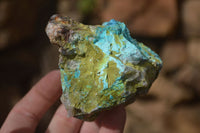 Natural Rough Shattuckite Cobbed Specimens x 12 From Kaokoveld, Namibia