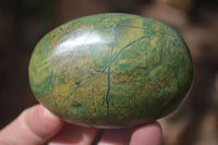 Polished Green Verdite Free Forms x 6 From Zimbabwe