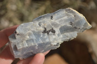 Natural Sky Blue Calcite Specimens With Hematite Spots  x 12 From Spitzkoppe, Namibia - Toprock Gemstones and Minerals 