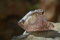 Natural Window Amethyst Crystals  x 12 From Chiredzi, Zimbabwe