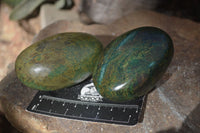 Polished Green Verdite Free Forms x 6 From Zimbabwe