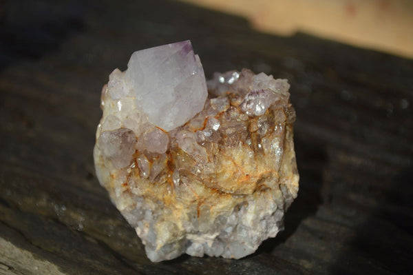 Natural Red Tinted Spirit Quartz Specimens x 12 From Boekenhouthoek, South Africa