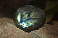 Polished  Flashy Labradorite Palm Stones  x 20 From Tulear, Madagascar