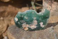 Polished One Side Polished Emerald Mtorolite Plates  x 12 From Zimbabwe