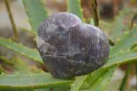 Polished Purple Lepidolite Hearts  x 6 From Madagascar - TopRock