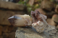 Natural Red Hematoid Quartz Specimens x 12 From Karoi, Zimbabwe