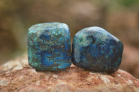 Polished  Small Shattuckite Hand Made Free Forms  - Sold per 350 g - From Congo - TopRock