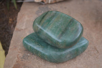 Polished Green Aventurine Free Forms  x 4 From Zimbabwe - Toprock Gemstones and Minerals 