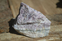 Natural Rough Purple Lepidolite Specimens  x 12 From Namibia - Toprock Gemstones and Minerals 