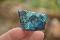 Polished  Small Shattuckite Hand Made Free Forms  - Sold per 350 g - From Congo - TopRock