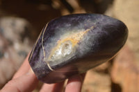 Polished  Watermelon Fluorite Standing Free Forms  x 2 From Uis, Namibia