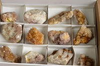 Natural Mixed Spirit Quartz Clusters  x 12 From Boekenhouthoek, South Africa - TopRock