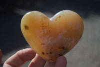 Polished Stunning Selection Of Agate Hearts x 6 From Madagascar